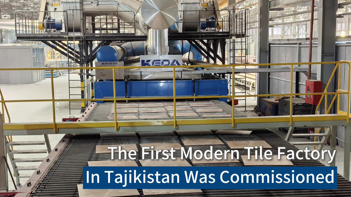 CeramicTWeekly's tweet image. The First Modern Tile Factory In Tajikistan Was Commissioned youtu.be/1gPZJdgqUyw?si… via @YouTube #keda #SUNTILES #ceramics #manufacturing