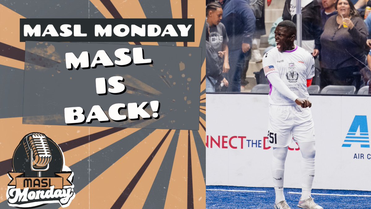 MASLarena's tweet image. MASL MONDAY IS BACK!!!

@rimrockalex, @_HeyYoPhil, and special guest @josephreina21 break down an exciting opening weekend in the MASL, season predictions, and who will win this year's MASL awards??

Check out this week's episode on MASLtv at youtu.be/UEQhdLIbyKs