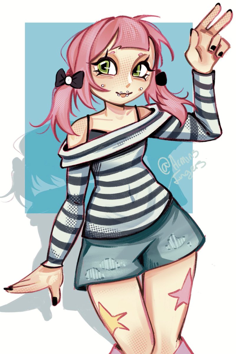 Art trade !! 
Oc by fairwyarrt on tt 🌸