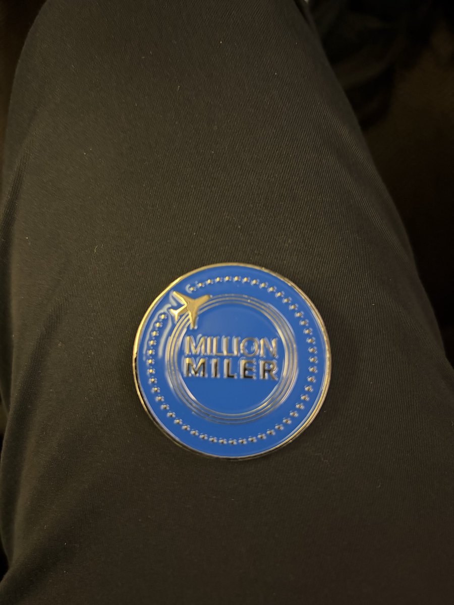 dfblossey's tweet photo. @united Passed the 1 Million miles today - great experience from United https://t.co/Np0Y0ficDW