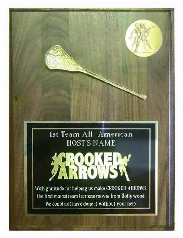 Throwback to when we created custom awards for the folks that made “Crooked Arrows” come to life on the big screen!!
