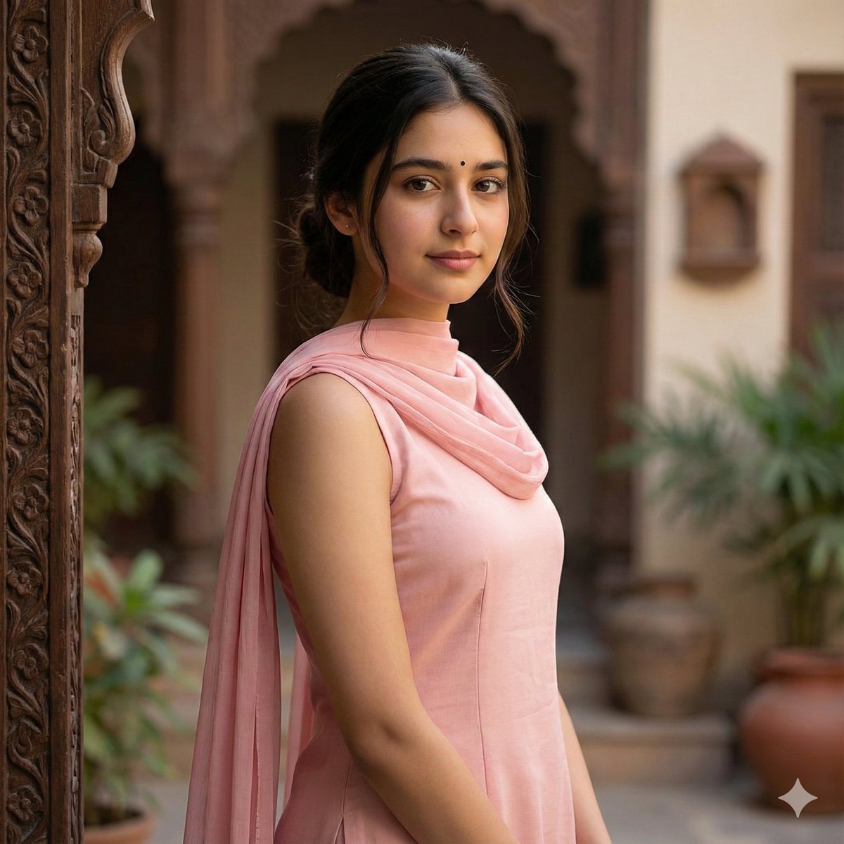 Aina_Ai2's tweet image. Gemini 3.1 Nano banana Pro
Prompt 
{
  &quot;image_generation_prompt&quot;: {
    &quot;subject&quot;: {
      &quot;description&quot;: &quot;Young woman with long brown hair&quot;,
      &quot;pose&quot;: &quot;Leaning gently on car window, resting head on one hand, relaxed and confident&quot;,
      &quot;action&quot;: &quot;Taking a selfie in the…