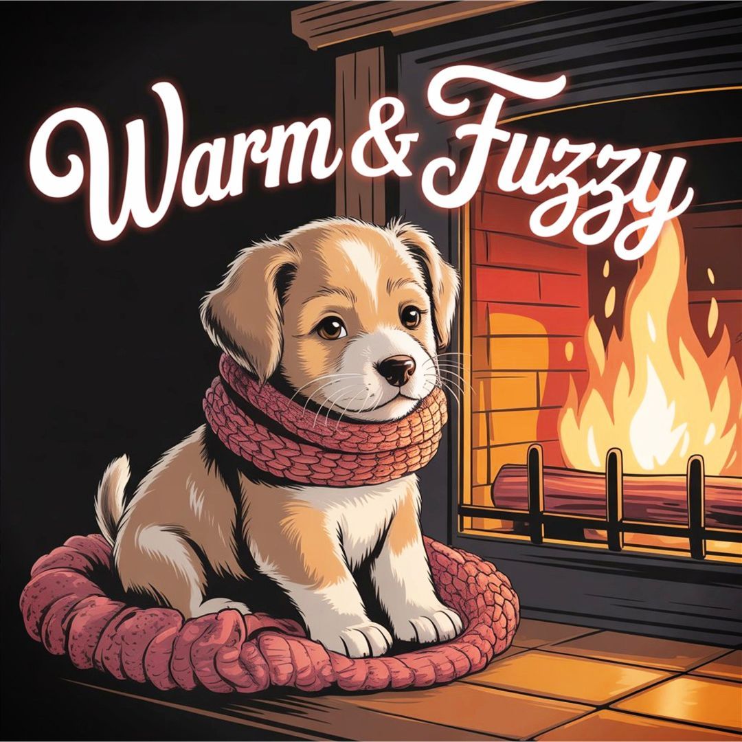 AbsoluteXmas's tweet image. Warm &amp;amp; fuzzy — the ultimate holiday combo. 🐶🔥 #SantaPaws #CozyNights #HolidayFeels