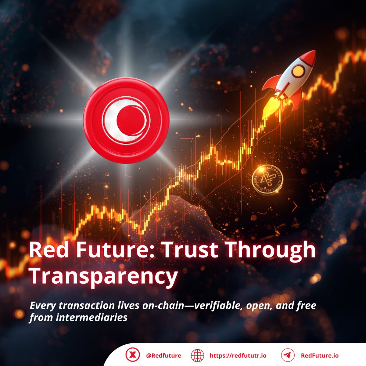 🔥 Red Future — Trust Built on Transparency
Every transaction is fully on-chain: open, verifiable, and free from intermediaries.
 Real transparency. Real control. Real DeFi.
CMC: coinmarketcap.com/currencies/red…
Indodax: indodax.com/market/RED2IDR