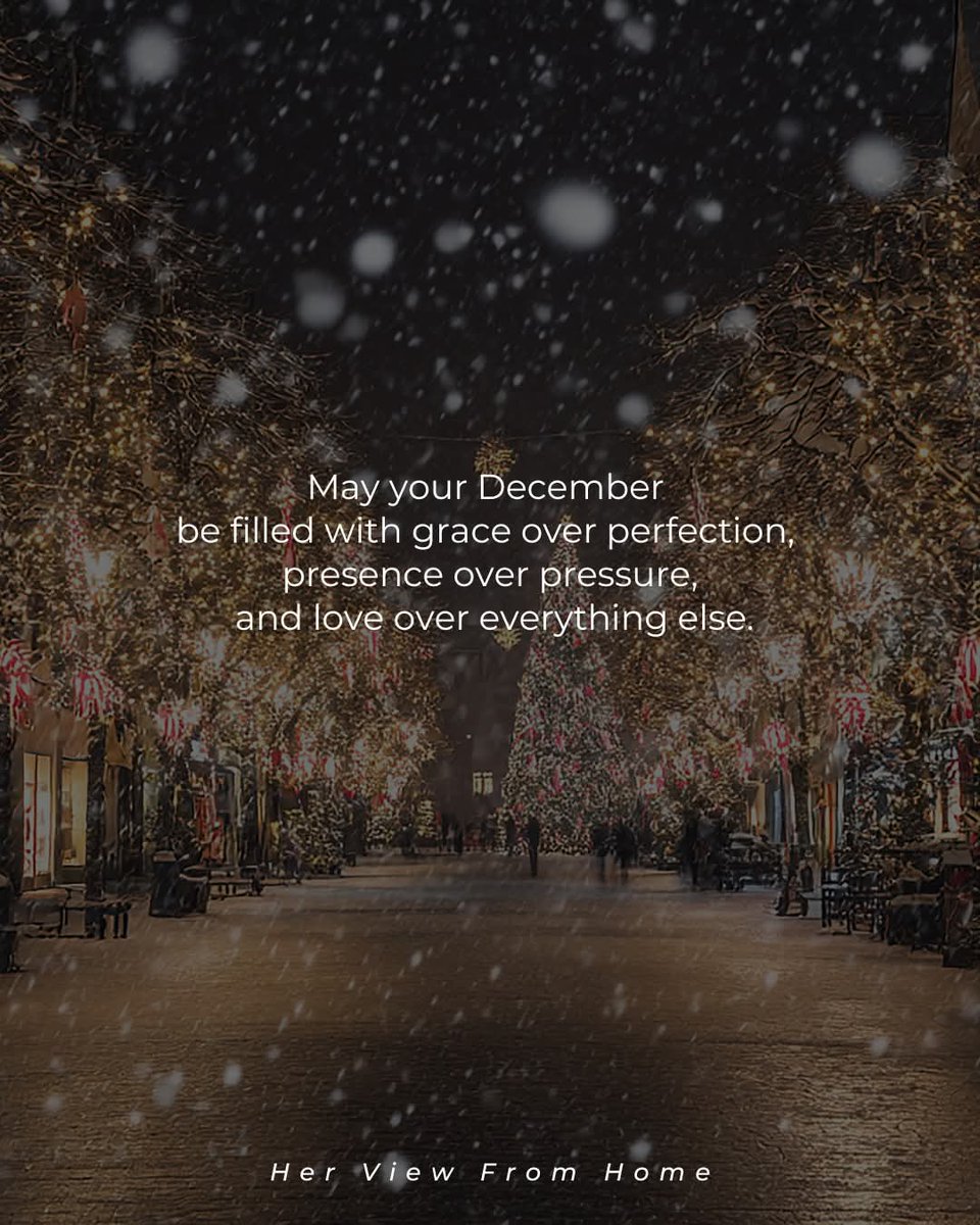 Wishing everyone a gentle, kind, and especially a safe December. ❤️