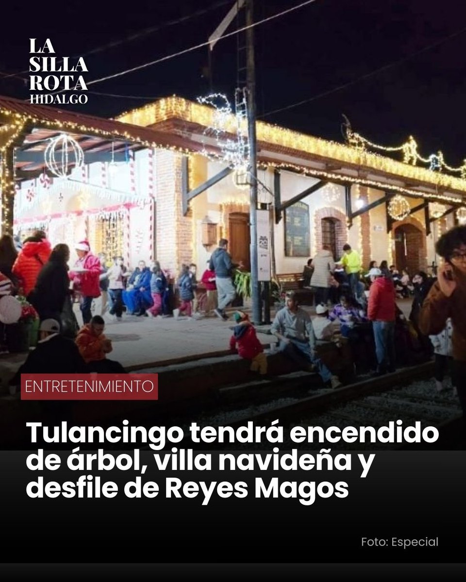 LsrHidalgo's tweet image. 🤩🎄 ¡A disfrutar la #Navidad! Estas son las actividades que se realizarán en #Tulancingo por las fiestas decembrinas. 
lasillarota.com/hidalgo/estado…