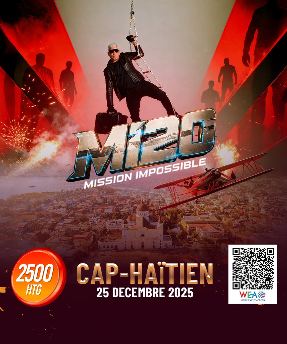 Tikè yo disponib pou achte yo anliy depi aswe a :
📍 23 Desanm – Petyonvil (El Rancho)
📍 24 Desanm – Okay (Gare du Sud)
📍 25 Desanm – Kap Ayisyen (Lakay Resto)

Mòd peman: MonCash • NatCash • Kat Kredi • Zelle

Asire plas ou depi kounye a!