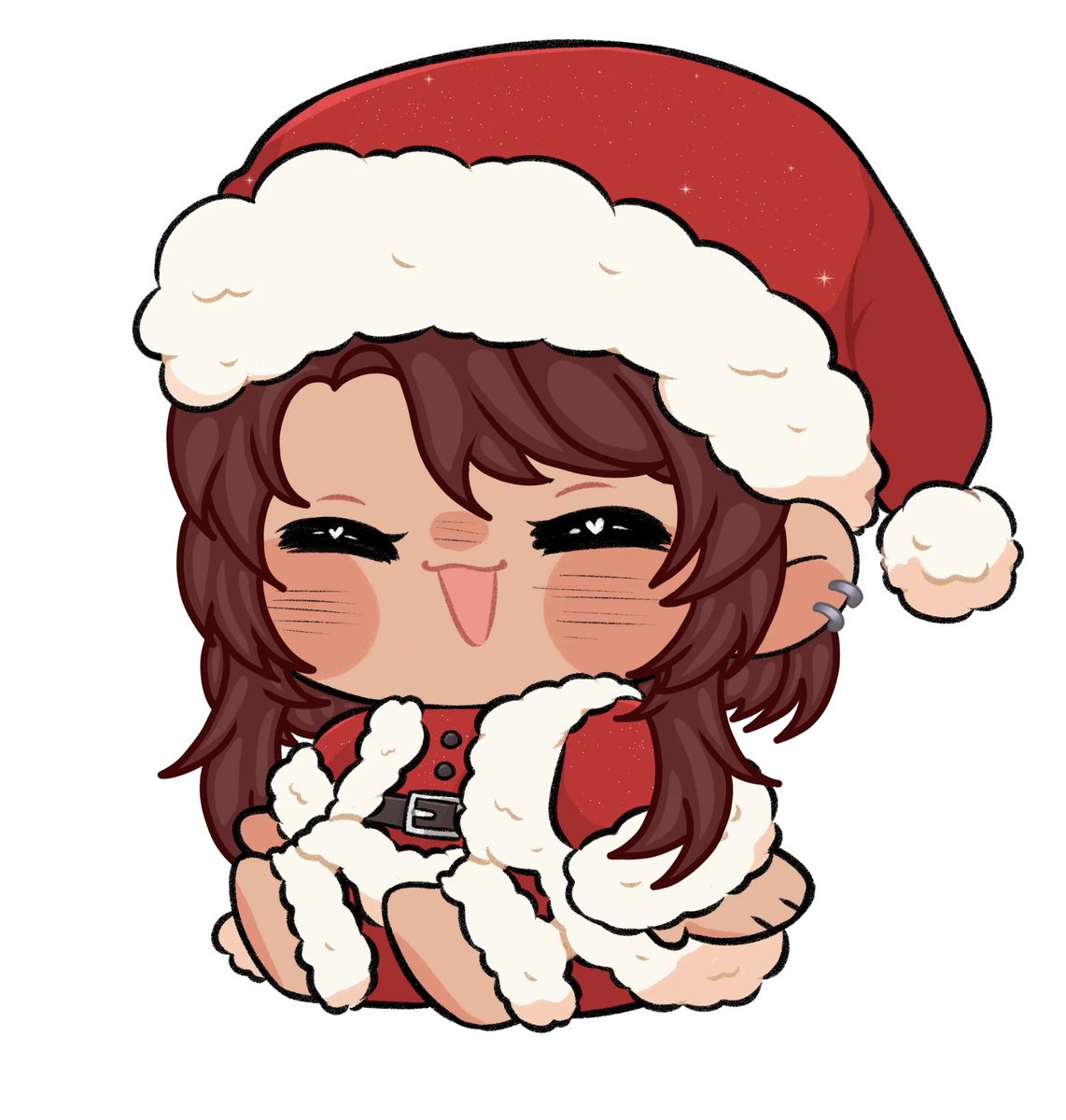 riealtairie's tweet image. Merry Christmas everyone!! 

... Oh wait, it's not Christmas yet? I've been seeing lots of Christmas-y dreams, so I thought it was!

Well, I guess we're wearing this outfit for more than one day ✨ And decorating a Christmas tree! Do you wanna be on it?

🎨:@mochiiistudios