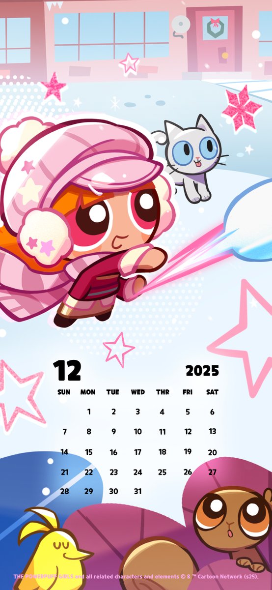 CookieRun's tweet image. Enjoy a warm and cozy December with the Powerpuff Girls! ⛄
What fun things await as the end of the year approaches?

Count down to New Years with this adorable phone wallpaper! 💗

#Wallpaper #CookieRunOvenBreak #ThePowerpuffGirls #collaboration #PowerpuffGirls_inCookieRun