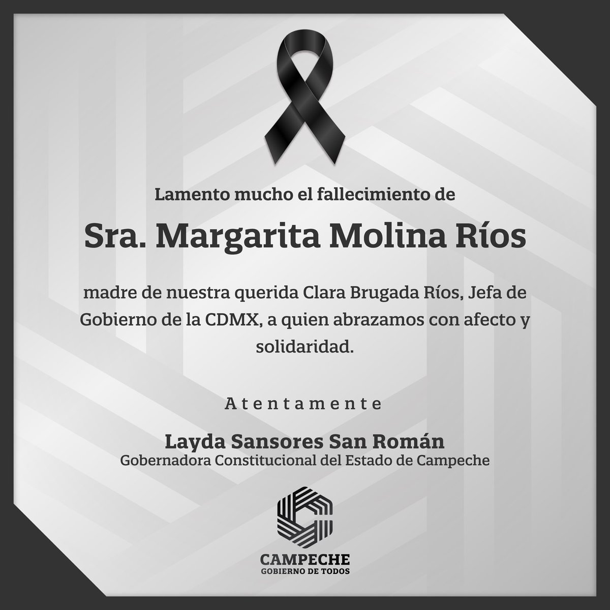 Layda Sansores tweet media