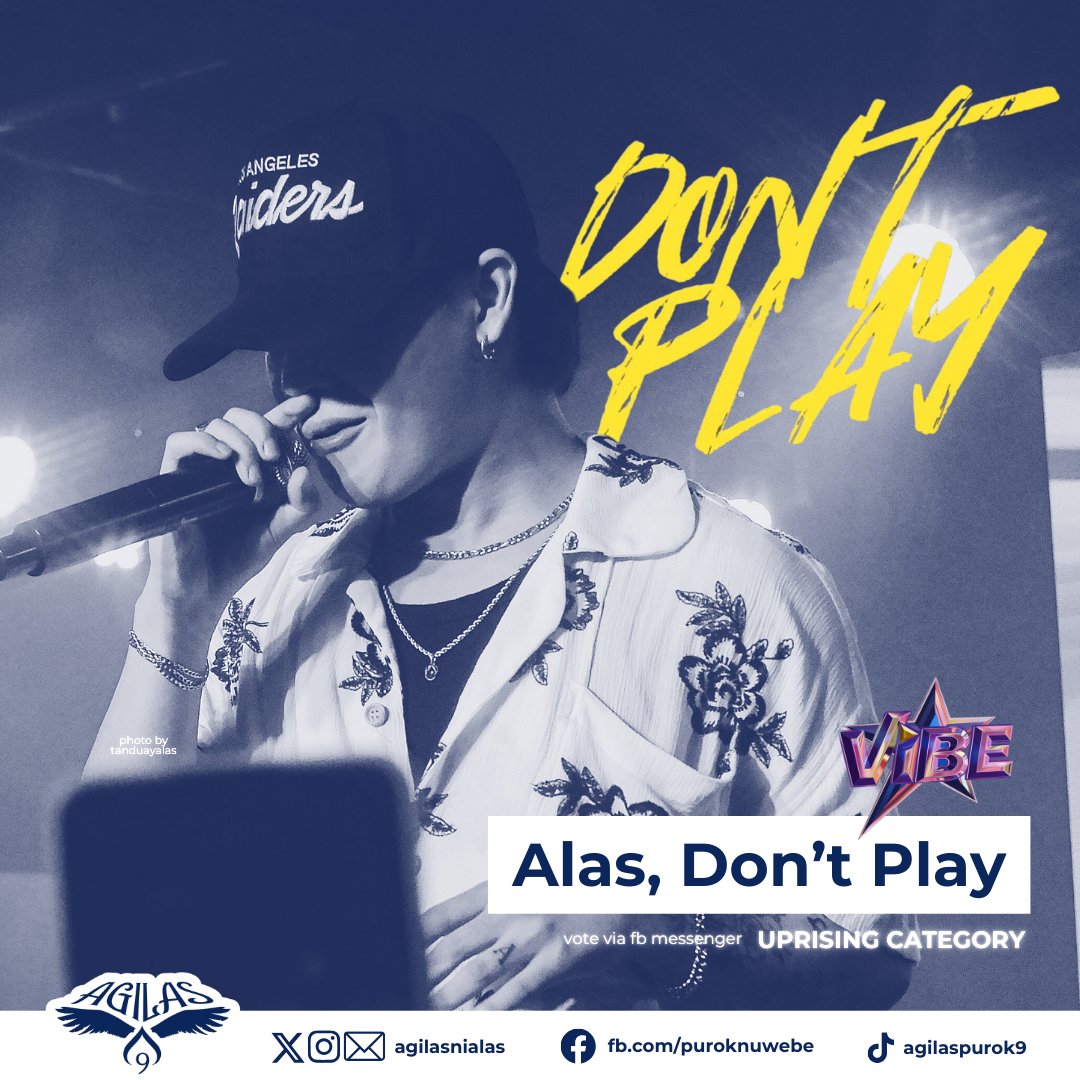 aGILASniALAS's tweet image. Para sa ating back-to-back PRODUCER, make sure you&apos;re an avid voter! 🥰 ✅

Vote on vibeph.tv
☑️ Main Vibe: Alamat, LuzViMinda 
☑️ Uprising: Alas, Don&apos;t Play 

Vote on myx.global
🤎✨ ALAMAT, LuzViMinda 

#ALAMAT #ALAMATLuzViMinda 
#ALAMAT_ALAS…