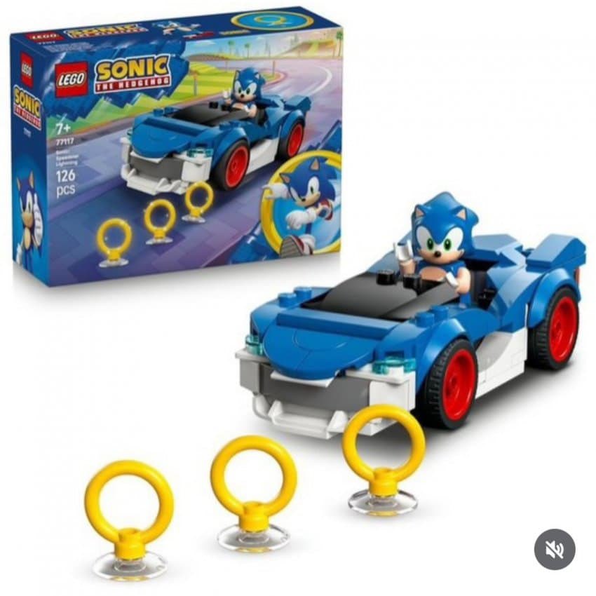 FrackDeals's tweet image. New Sonic the Hedgehog LEGO Set, 77117 Speedster Lightning

Releases January 2026