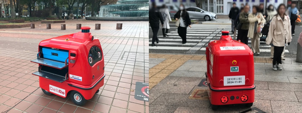 zmp_official's tweet photo. 【国内初！※】公道走行で「2カ所連続配送」の定期運行。 配送ロボット「DeliRo（デリロ）」によるラストワンマイル配送のプレスリリースです。
※公安委員会へ届出による公道走行で２か所連続配送。愛知県調べ。

詳細はこちら↓
https://t.co/L6OnhIPuSN

#ラストワンマイル #ロボット配送 https://t.co/aMPWn54XQc