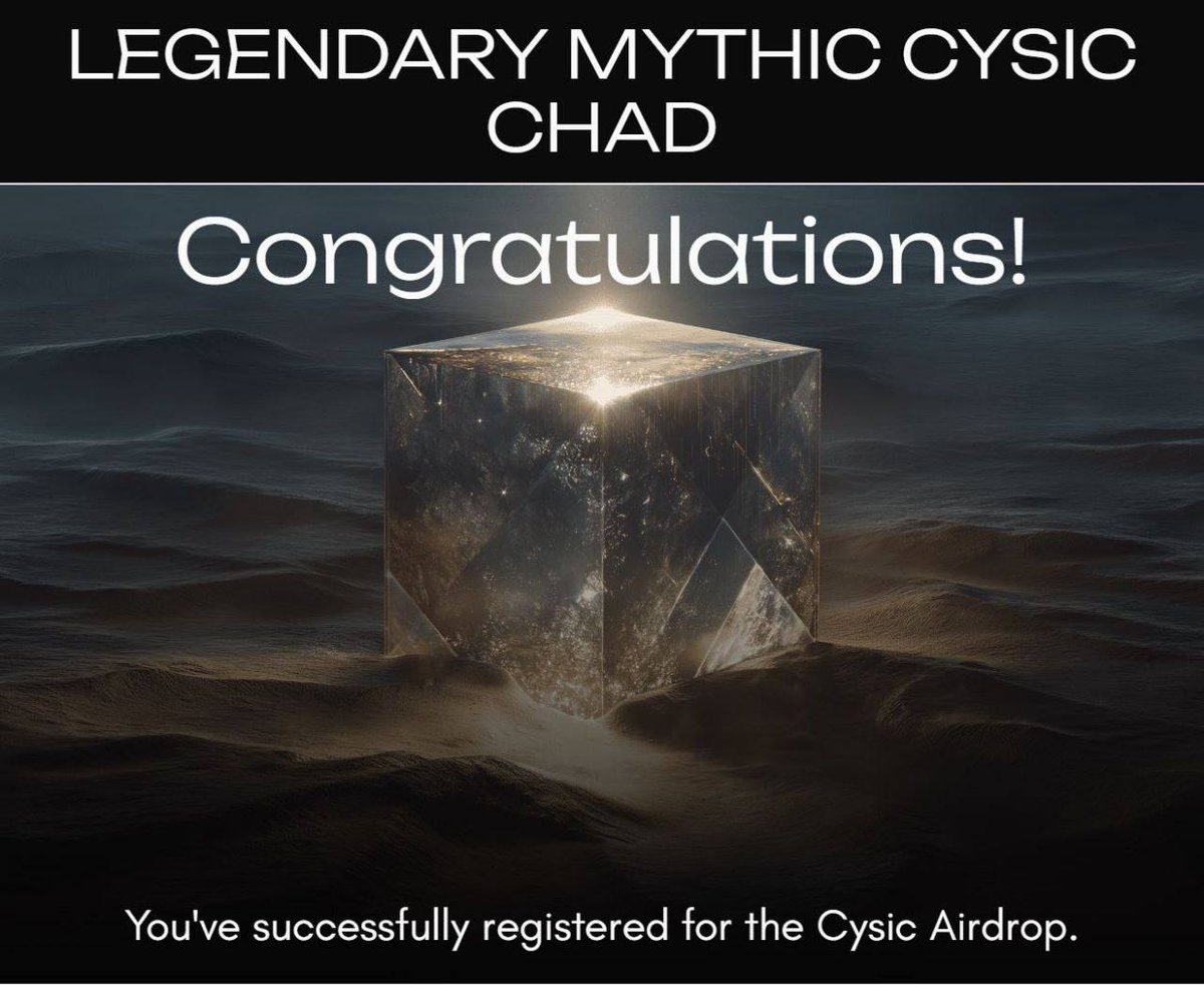DropintelX's tweet photo. 🚀 Cysic Airdrop Registration is LIVE!

Secure your spot now and don’t miss this early opportunity.

👉 https://t.co/zDNbnaZkJn

Move fast — airdrop seasons don’t wait! ⚡💻
#Cysic #Airdrop #Web3 #Crypto https://t.co/sQI3ao0sTw