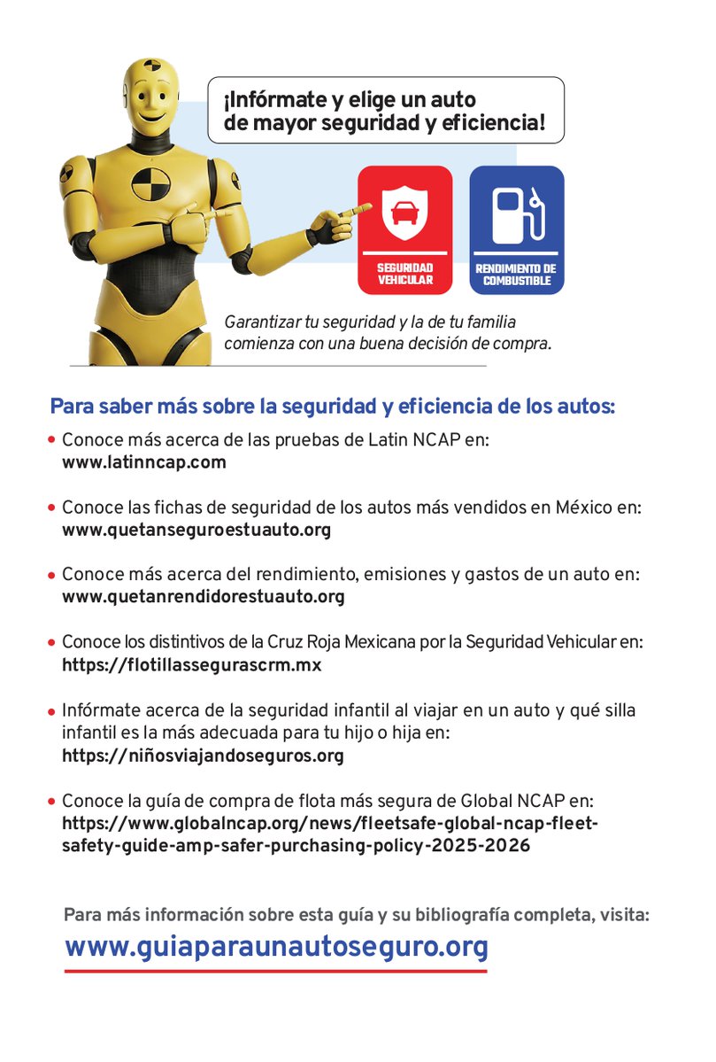 elpoderdelc's tweet image. 🛻⚡Promover autos eficientes y eléctricos debe ser parte de una estrategia de salud pública, porque reduce emisiones que contribuyen a miles de muertes prematuras por enfermedades respiratorias.
Checa cómo identificar la eficiencia energética de un auto.
guiaparaunautoseguro.org