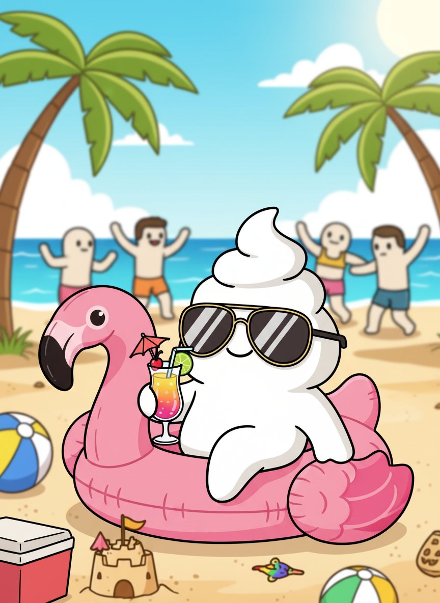 whimsyapt's tweet image. what else is there to do but sip and buy the dip?