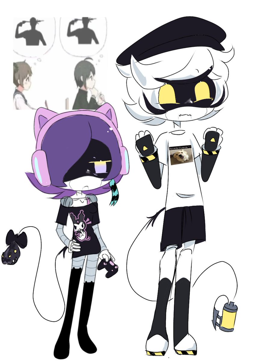 slvrpup's tweet photo. gamer gf and stupid  idiot femboy bf #nuzi https://t.co/1RM7ec8DnI