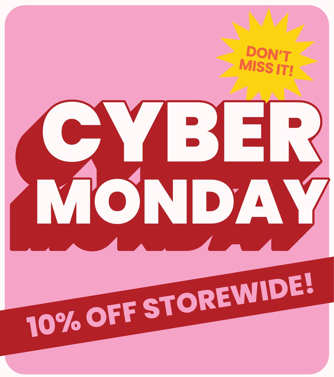 It's Cyber Monday and we're giving you 10% off everything sitewide* but act fast because the sale ends at 11:59pm PST tonight!! 💚 

vegansupply.ca