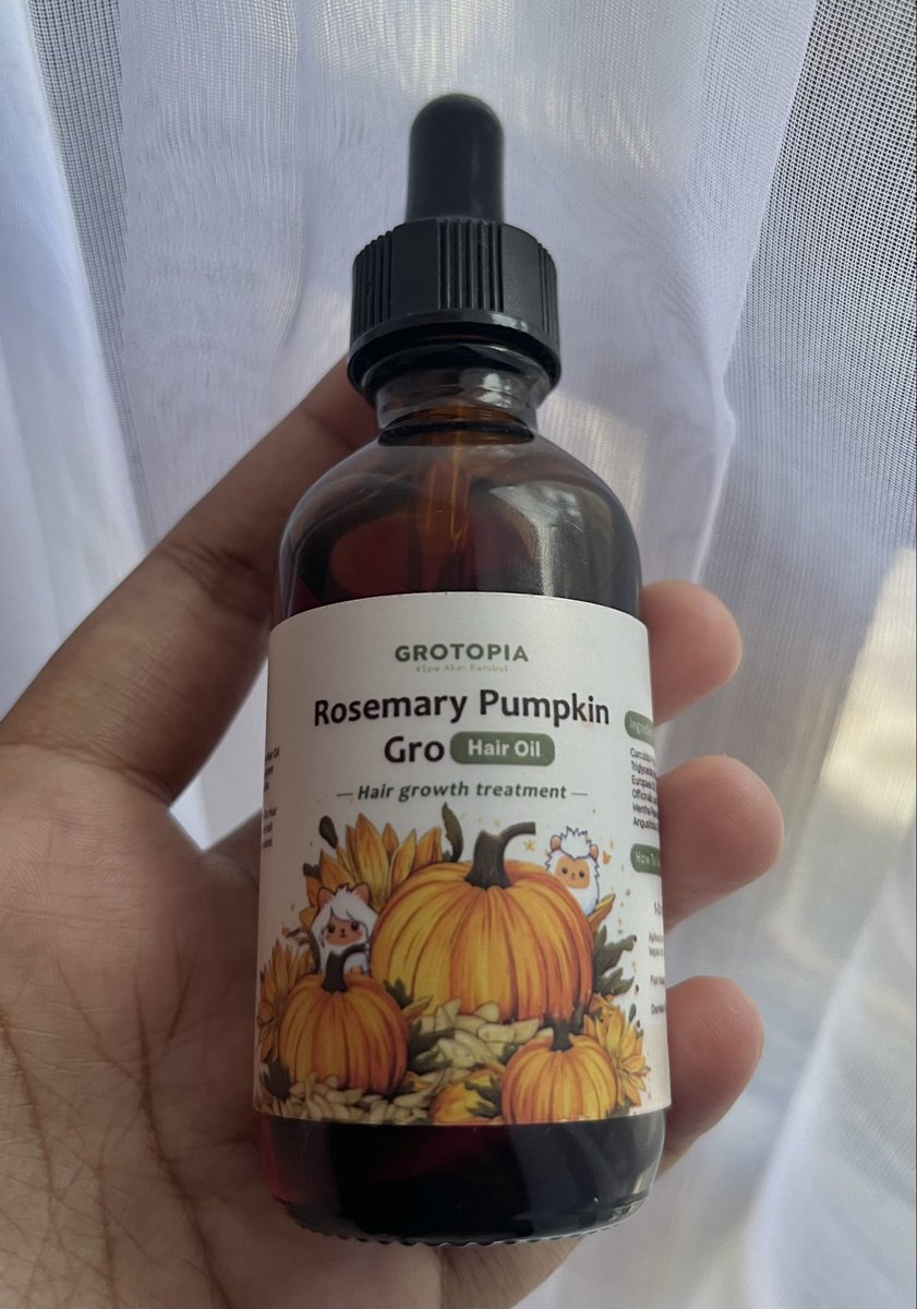 siapa yang rambutnya gampang rontok sampe pitak????

guys buruan cobain rosemary pumpkin oil dari grotopia deh, dia bisa bantu memperkuat akar rambut ++ bantu mempercepat pertumbuhan baby hair 🥰💖