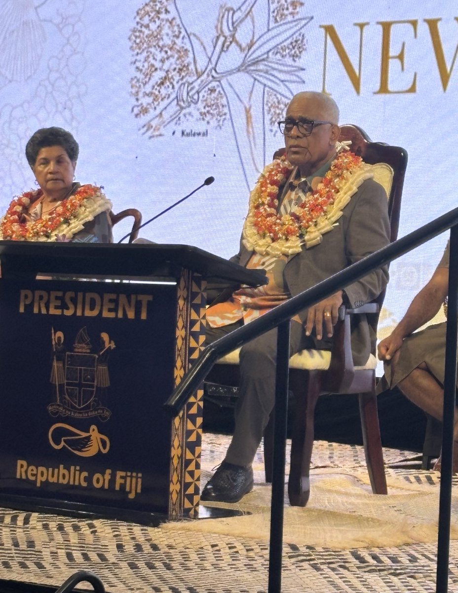 AusHCFJ's tweet photo. Beautiful new banknotes for Fiji coming in January - kept the iconic flora and fauna designs on the front; new images on the story of 🇫🇯 on the back. Launched by HE the President.  Congrats Reserve Bank of Fiji. https://t.co/f8CpZykQQS