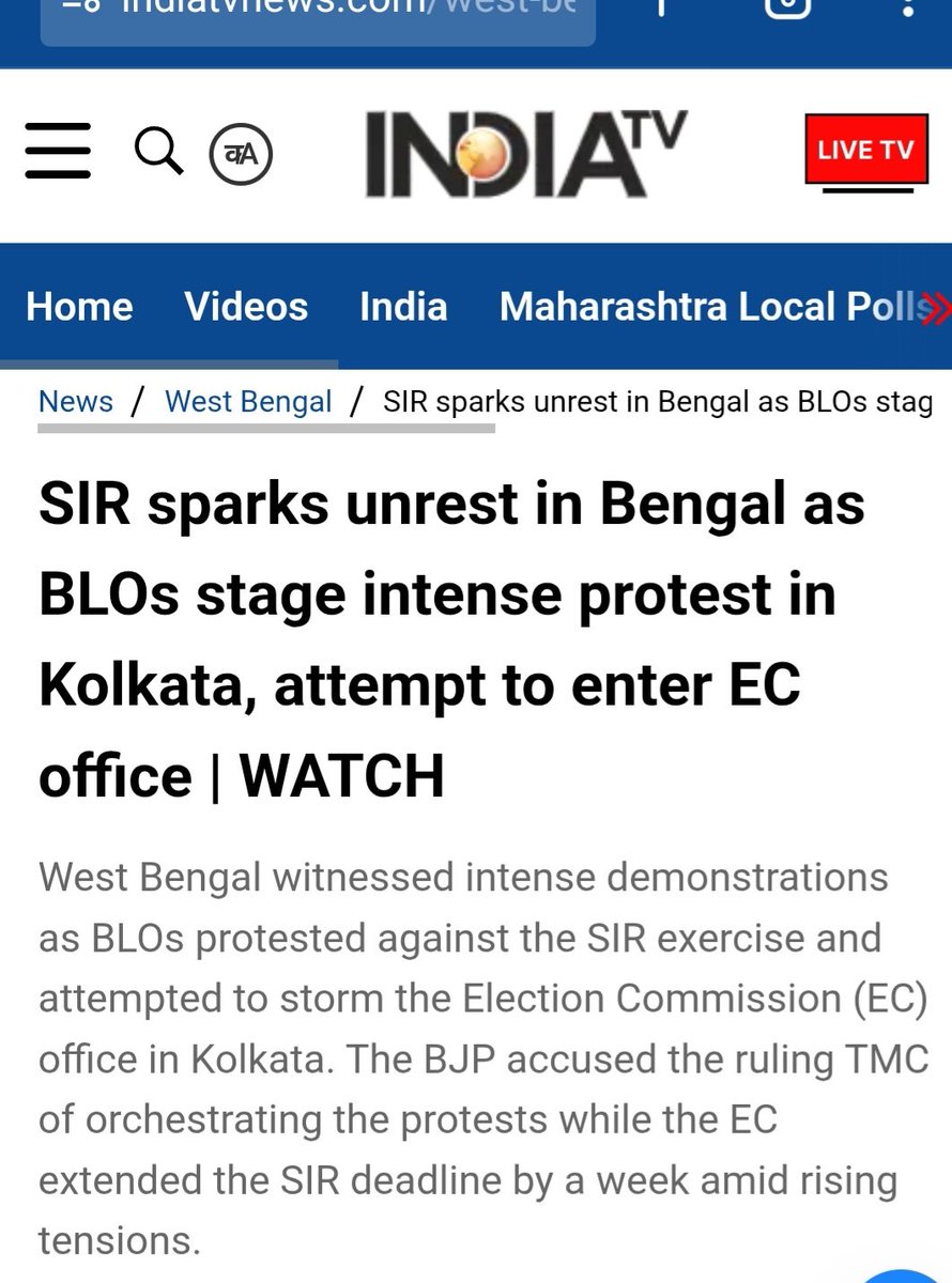 bhupithegreattt's tweet image. the BLO Adhikar Raksha Committee demanding better working conditions for BLOs. The committee has accused the administration of putting excessive pressure on them during the SIR process. Reports claim that at least five BLOs have died since the SIR exercise began.