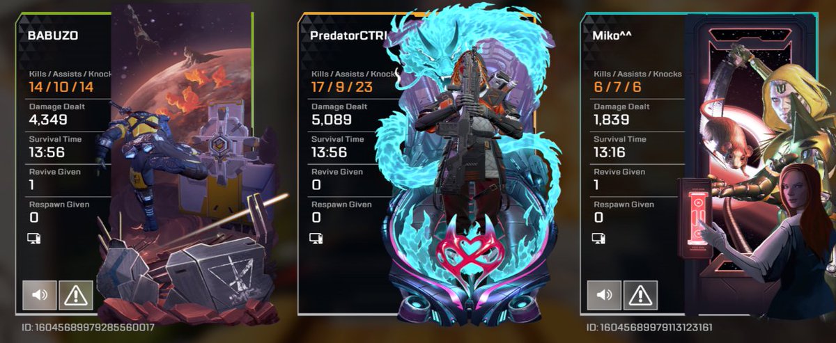 PredatorCTRL's tweet image. W matches today!