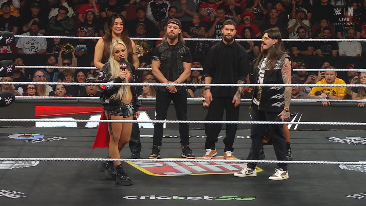 RhodesKotaEra's tweet image. Liv Morgan says The Judgement Day are coming after all the gold and will run Monday Night Raw

Basically the same thing we&apos;ve been hearing since 2022 #WWERaw