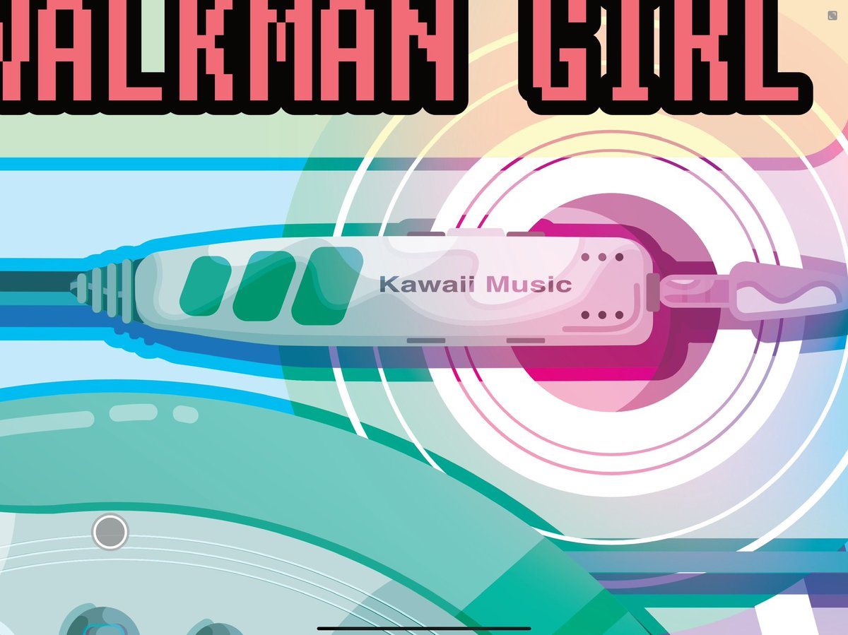 YugitArt's tweet photo. 💿[Kawaii Walkman Girl]🎀
.
.
#KawaiiArt https://t.co/lZnUttsjey