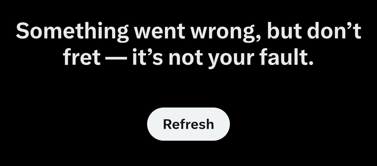 old_crone_code's tweet image. don&apos;t fret, refresh