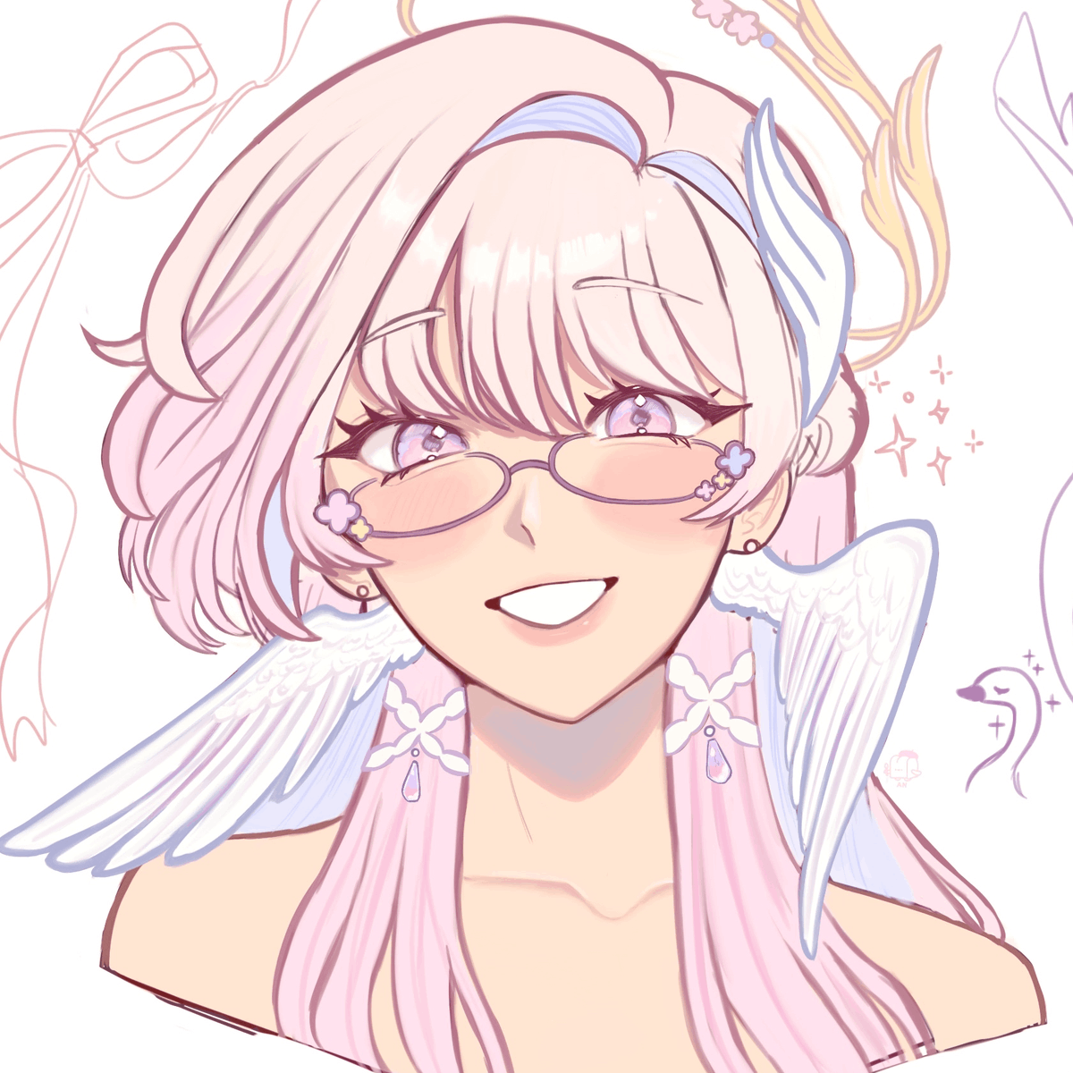 ˚⋆𐙚｡⋆.˚🦢⋆˚
#oc #originalcharacter #sketch #artmoots