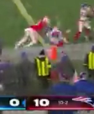 LeadPackSports's tweet photo. @WRLDofMaye Looked like he got ejected from a moving vehicle going 60 mph https://t.co/POEDys7Zgd