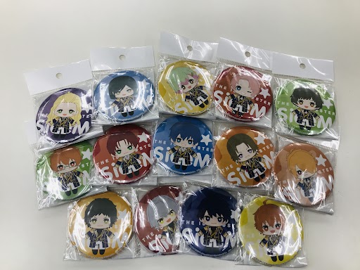 AAS　缶バッチ、アクスタ セガ ラッキーくじオンライン #アイドルマスターSideM 10th