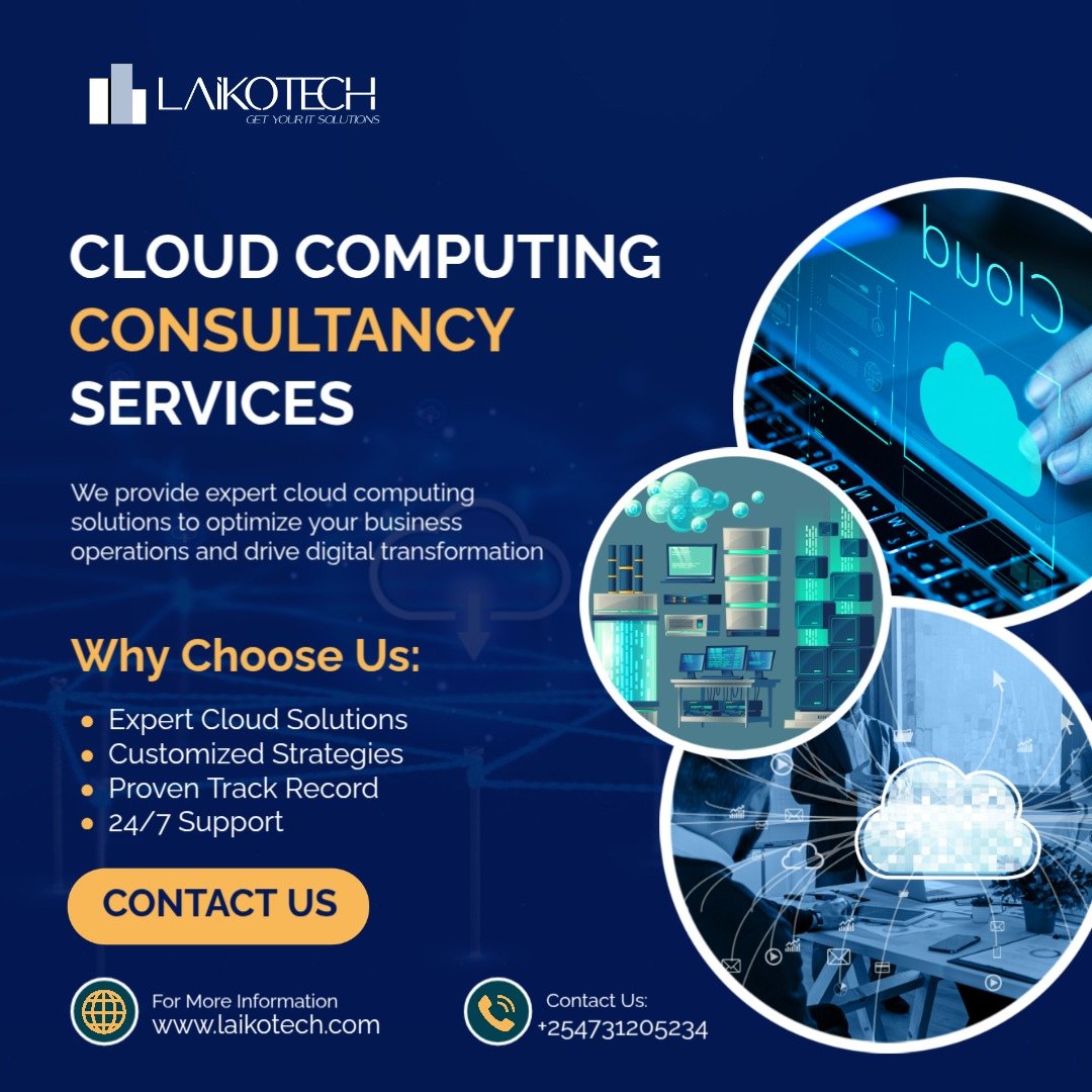 laikotech's tweet photo. We provide expert cloud computing solutions to optimize your business and drive digital transformations.
Start today : https://t.co/b90ipZXNmo

#laikotech
#ict_solutions
#managedIT https://t.co/v6dHVdLnll