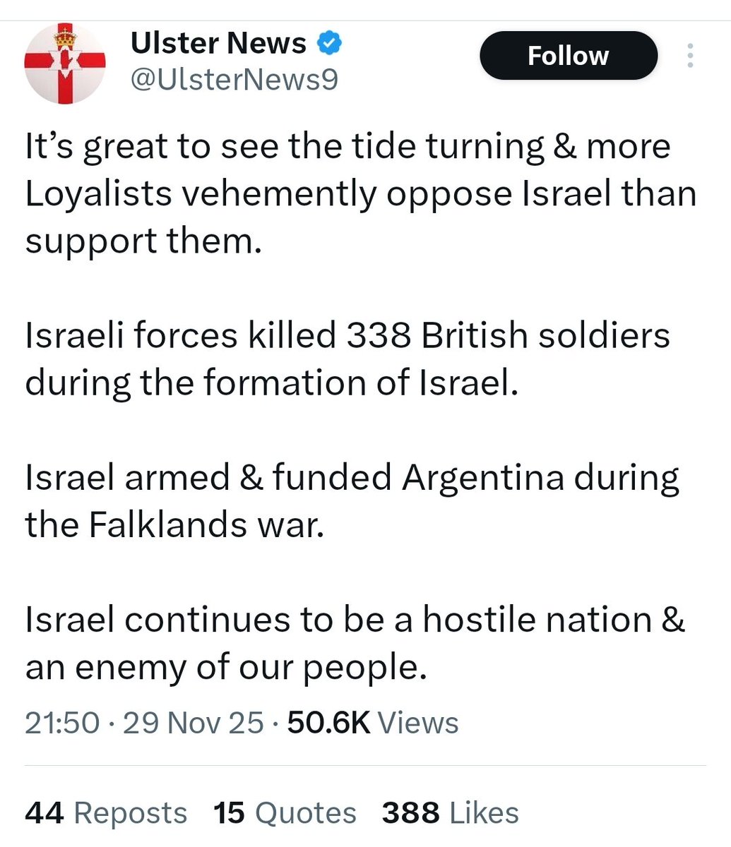LeftforLeave's tweet photo. @sinnfeinireland A phenomenal achievement, a sign of Nationalism delivering 👏
Well done
It cannot bring back the dead Palestinians but it shows the #Ziomatrix that it is surrounded
A watershed moment for Unionists & a sign that their P45 is in the post, despite some of them catching on late https://t.co/9Q55YngPIk