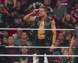CrispyWrestlin's tweet photo. Poor guy doesn't know that his boy is coming back with the Vision 😔

#WWERaw https://t.co/1Q79v5slKs