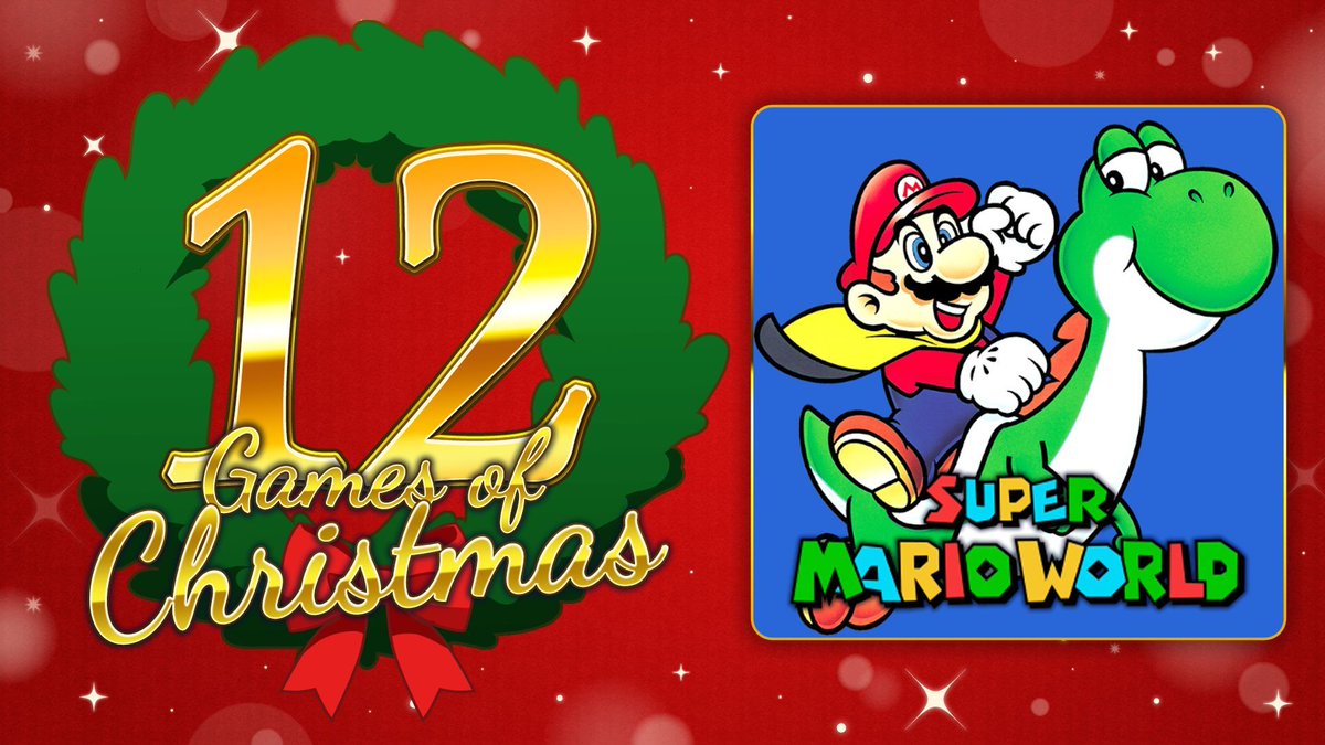 December has arrived and it's festive time!! 🤍 
12 Games of Christmas - 12 days, 12 Games!
It's been forever since I've played these games, hopefully I'm not too rusty!
Day 1: Super Mario World

🔗  |   twitch.tv/VanilleVT