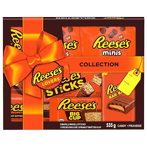 EmceeCrack3n's tweet image. I just received Reese&apos;s Lovers Gift Box, Assorted Chocolate Peanut Butter Bars, 535g (8 Assorted Bars) – Gift for Chocolate Lovers - Assortment of Chocolate - 8 Count (Pack of 1) from rinawonderland via Throne. Thank you! throne.com/emceecrack3n #Wishlist #throne