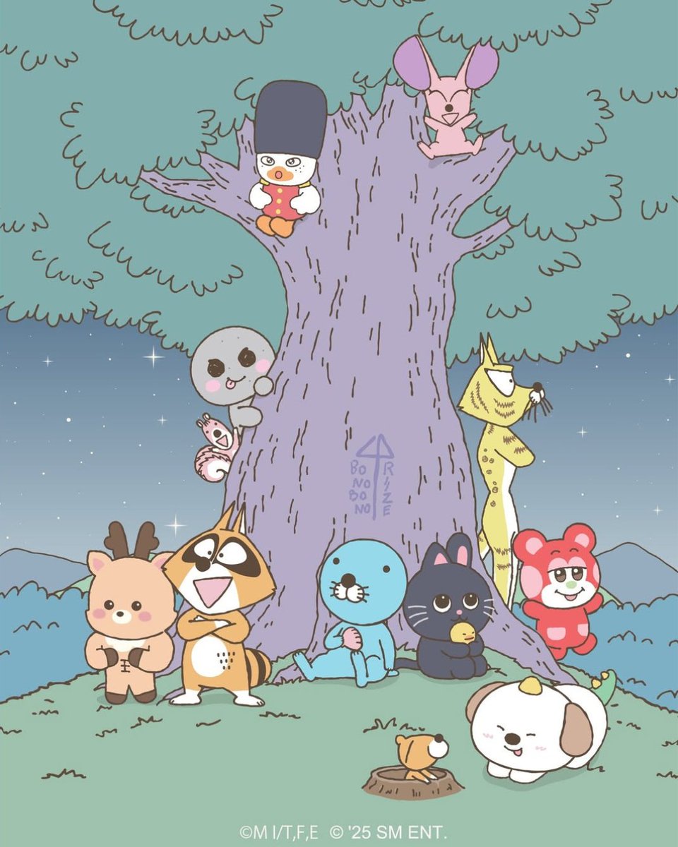 GTTOUR_Global's tweet photo. [HALLYU NEWS]

The popular character #Bonobono is teaming up with #RIIZE’s official character #LittleRIIZE (#리라즈) for a special collaboration.
At the Bonobono 40th Anniversary Special Exhibition, which opens on December 12 at the Chungmu Art Center in Seoul, the highlight of the event will be the exclusive “Bonobono × Little RIIZE” collaboration.

In the Special Collaboration Artwork zone, visitors will be able to enjoy original art portraying Bonobono and his forest friends meeting the six Little RIIZE characters (#RIZUKO #SONGYONGDOLI #URAKBAM #TONYANGDEOK #DDOLBYEONG and #MEONGRYONGIE) as they create a story together. 
The exhibit blends both worlds into a warm and adorable artistic experience.

<Bonobono 40th Anniversary Special Exhibition in Seoul>
📅 December 12, 2025 – March 29, 2026
📍 Chungmu Art Center Gallery, Jung-gu, Toegye-ro 387, Seoul
🕙 10:00–19:00 (Last admission 18:00) / Closed on Mondays
💰 Adults 22,000 won / Teens 18,000 won / Children 15,000 won

---------------------------------
👇Follow us for the latest K-pop updates and concert ticket reservations!🎫

Book Now at 🔻
https://t.co/lACXSknkGv

For any inquiries 🔻
WhatsApp ➡️ https://t.co/znG4U8kcJY
KKT ➡️ https://t.co/2VEWGfvCFc