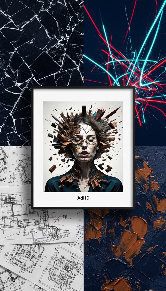 I’d give anything to be a full-time dad… using art to support my new family. If you pick up a piece, you’re helping me stay home with my daughter and you get something beautiful for your wallet, your wall, or both in return! 

~ADHD~