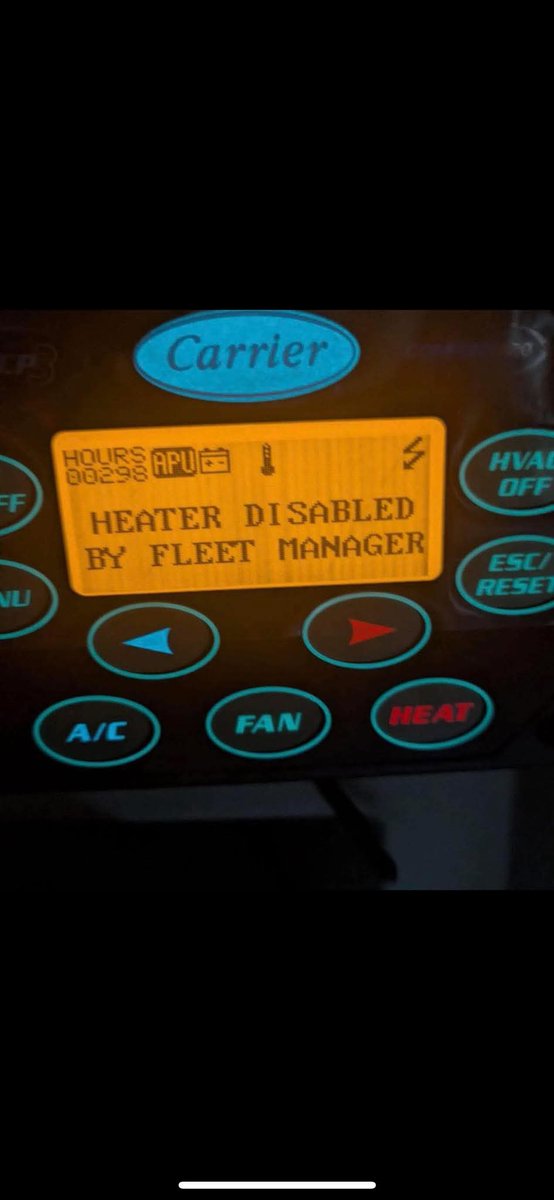 DisrespectedThe's tweet image. If any company does this they need to be sued. These trucks are our homes. This is ridiculous.