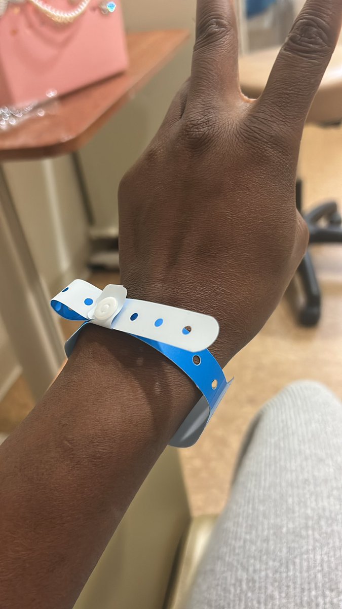 The bunny is in the hospital