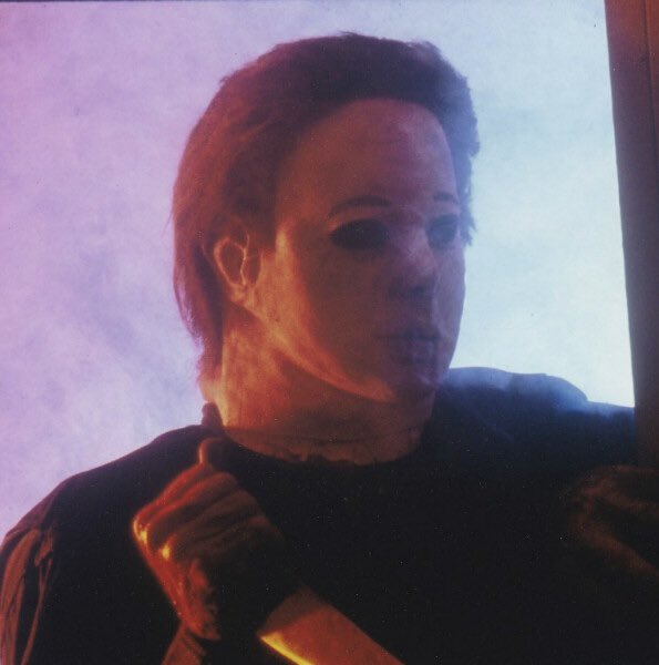 SourceHalloween's tweet image. Promotional picture of Michael Myers for Halloween 4: The Return of Michael Myers 🔪