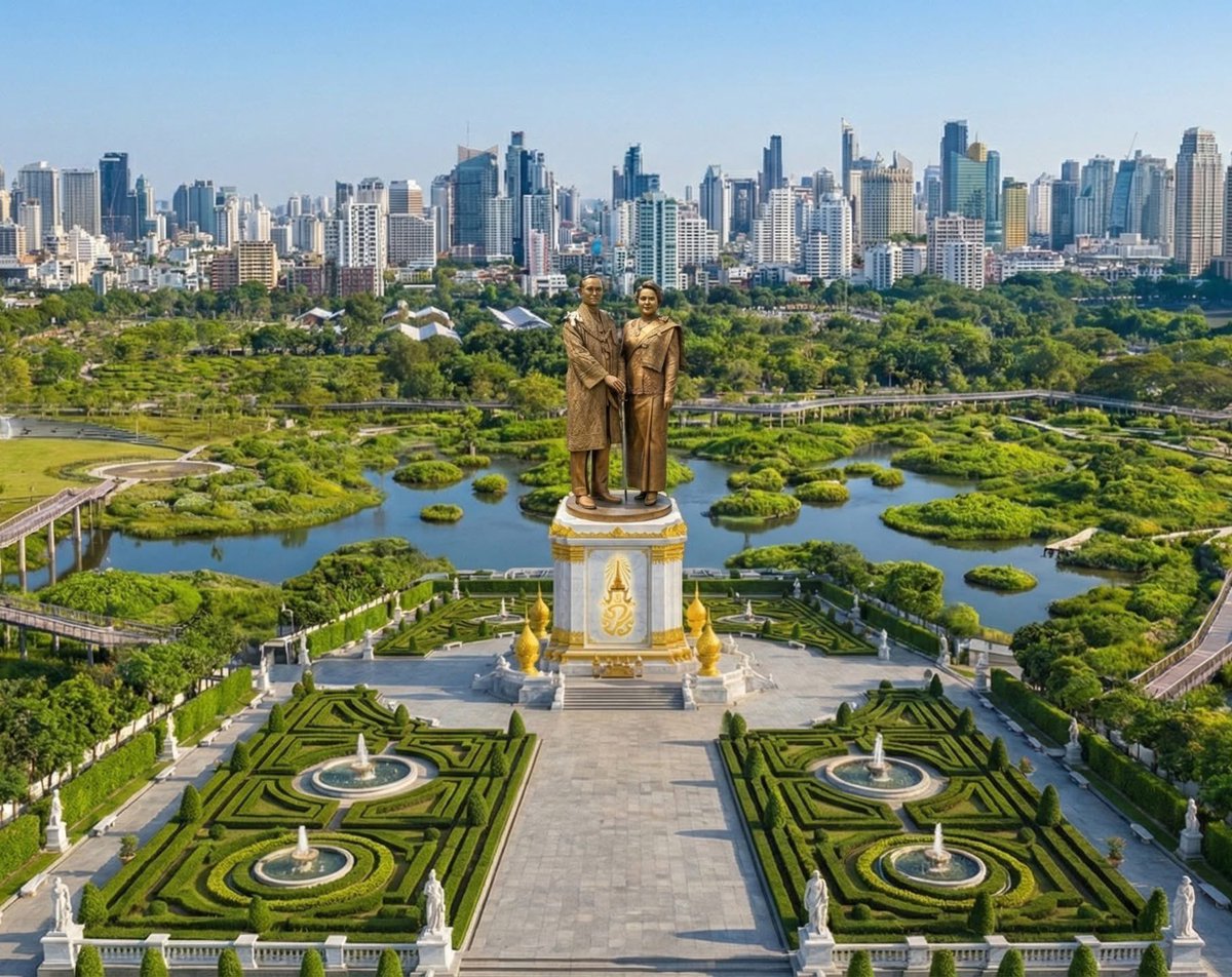 taro757's tweet image. เห็นด้วยค่ะ …💛🙏🏻💙

อยากขออนุญาตเพื่อนๆ เสนอความฝันที่งดงาม

เพจ Bangkok I love You อยากเสนอให้มีการจัดสร้างพระบรมราชานุสาวรีย์ พระบาทสมเด็จพระเจ้าอยู่หัวรัชกาลที่ 9 และสมเด็จพระนางเจ้าสิริกิติ์ พระบรมราชินีนาถ พระบรมราชชนนีพันปีหลวง ประทับเคียงคู่กัน ณ ใจกลางสวนเบญจกิติ…