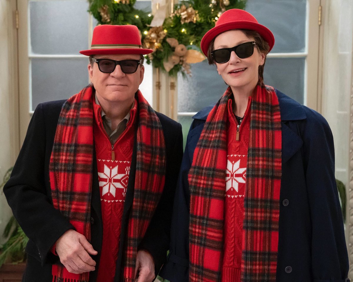 misfittoyqueen's tweet image. My bestie and me rolling into the holidays like…. #OMITB #Onlymurdersinthebuilding #Besties #HolidayParty #HolidaySeason