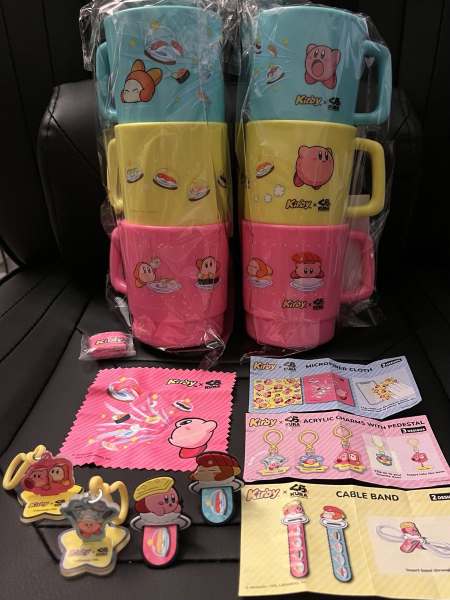 カービィのくら寿司コラボ！！ 無事初日に2回行けました！！ コラボ