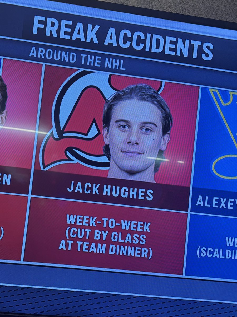 hischiersdevils's tweet image. jack hughes mentioned in the blues game????