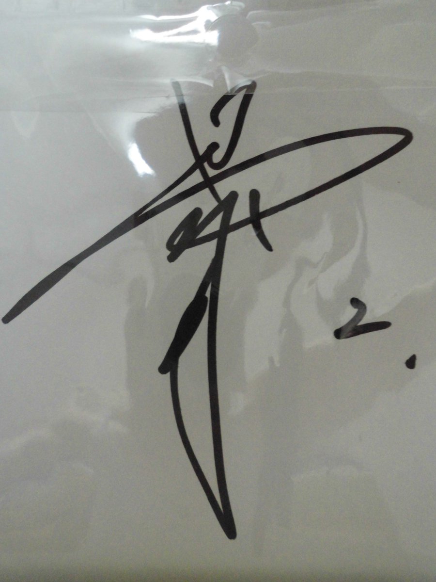 田中選手のサインゲット！！ 戦力外通告は悲しい😢 またカープでプレー