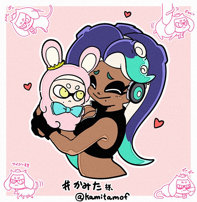 今月はファンアート月間😊ということで
かみたさん <a href="/kamitamof/">かみた</a> ファンアート✨️ふわもちなイラストが大好きです🥰 絵はこちらもめちゃかわなヒメぬいちゃん🐇💕