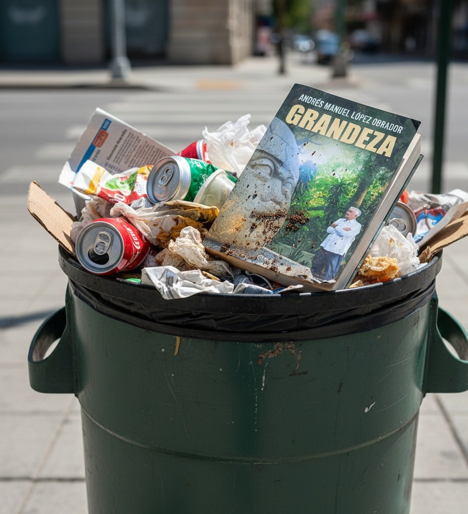 Caray, cada vez tiran porquerías más insalubres y dañinas en la basura.

Hay cosas que hasta para la basura es demasiado.
.