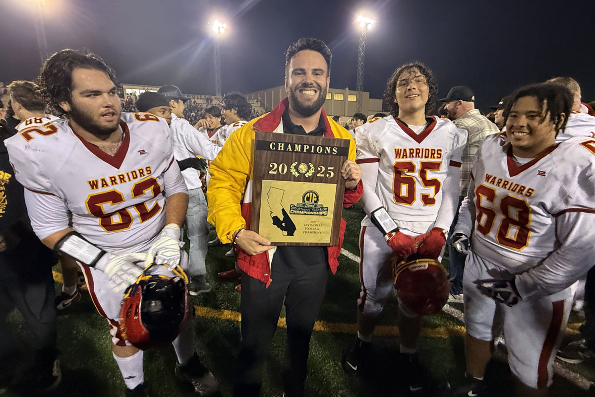 OCSportsZone's tweet photo. After winning CIF title, Connor McBride's Woodbridge Warriors seek another crown
PHOTOS: Fernando M. Donado, For OC Sports Zone
CLICK LINK:
https://t.co/Iitnb5zqW7
@OCSportsZone @HC_McBride @CoachBruck22 @FernandoMDonado @James_Escarcega @JAC0BRAM0S @jakerhodes88 https://t.co/Jx2N97crLb